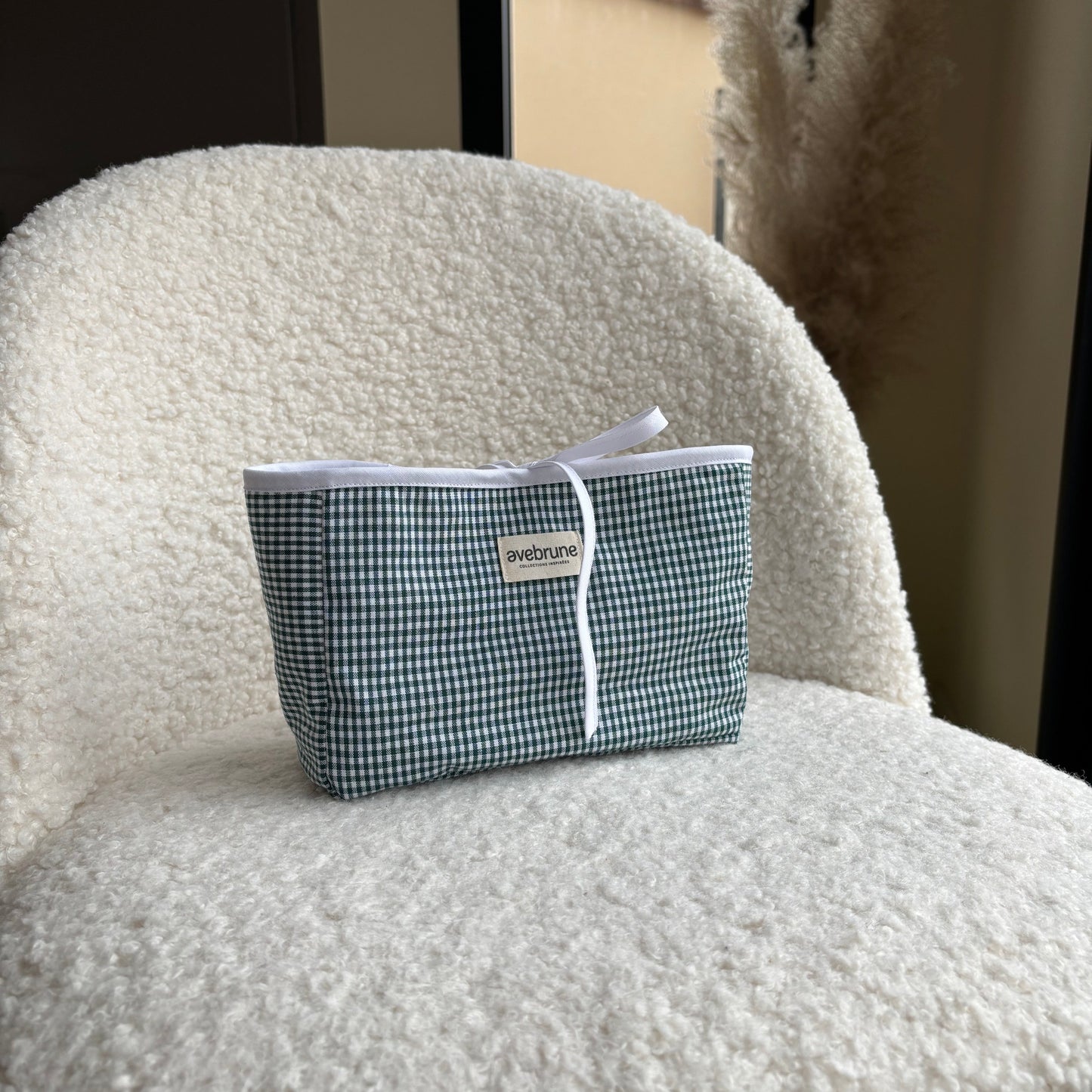 Trousse à nouer VICHY VERT