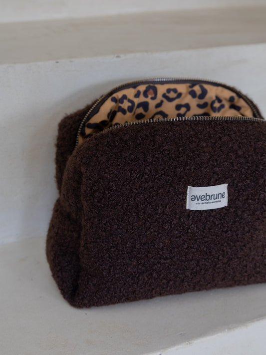 Trousse CÂLINE chocolat