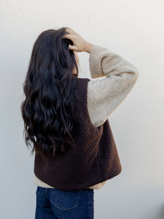 Gilet COCOON chocolat