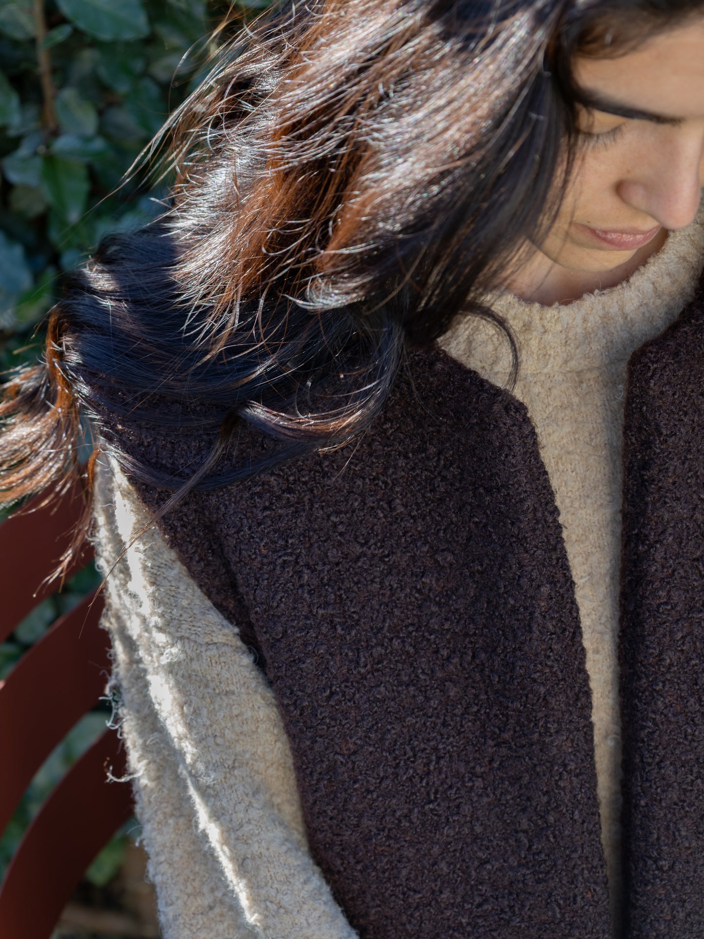 Gilet COCOON chocolat