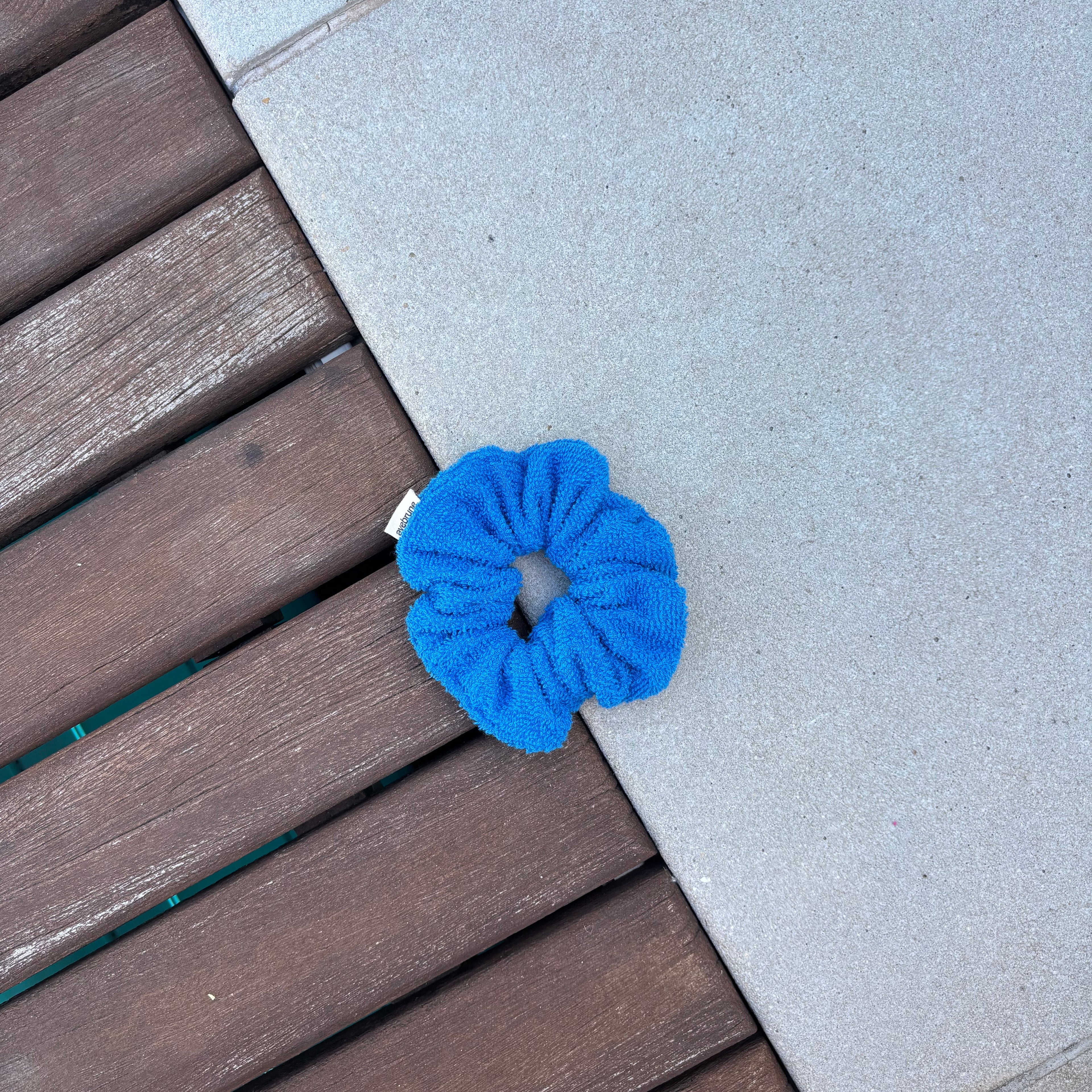 Chouchou éponge BLEU