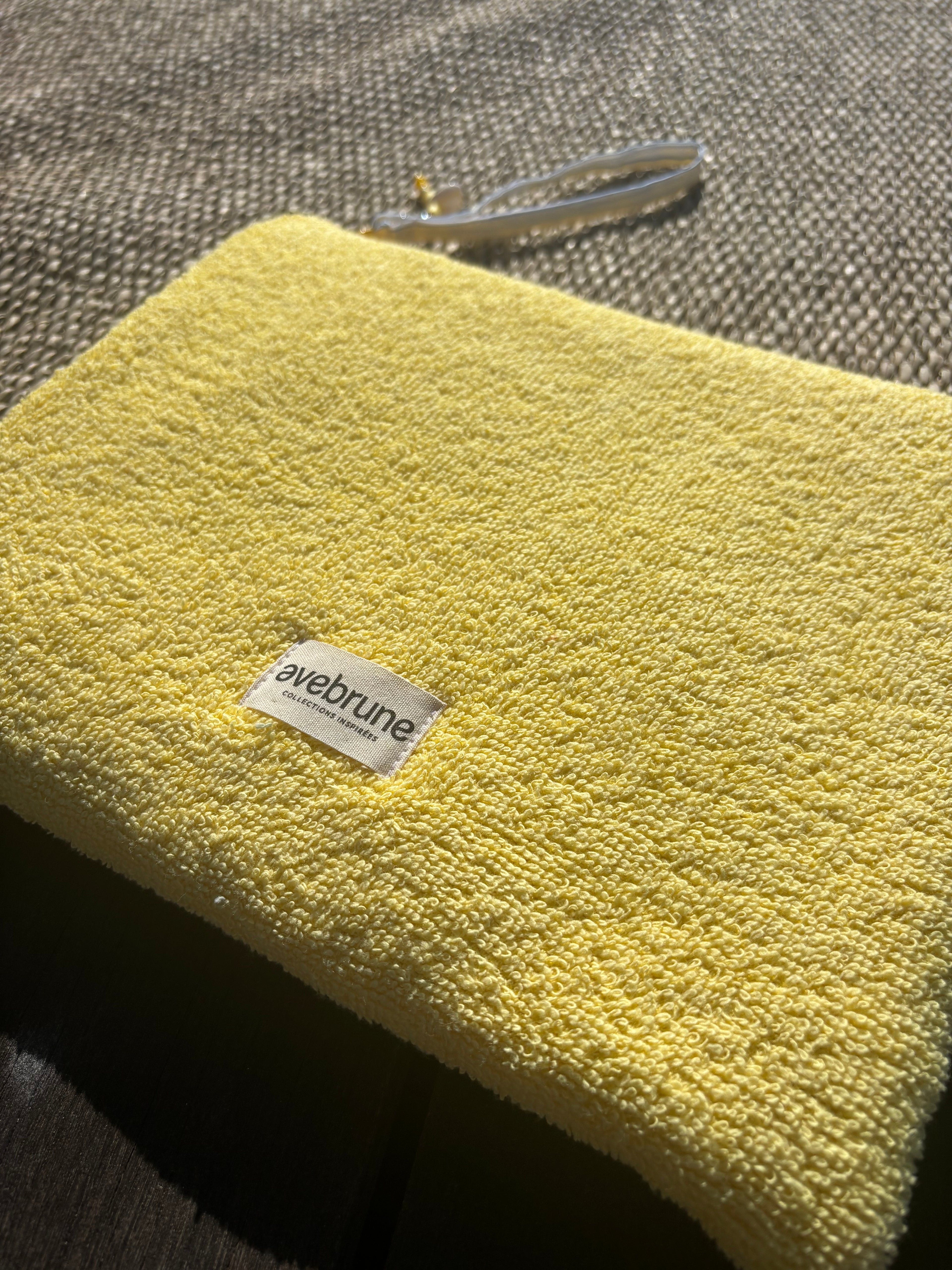 Trousse Éponge JAUNE