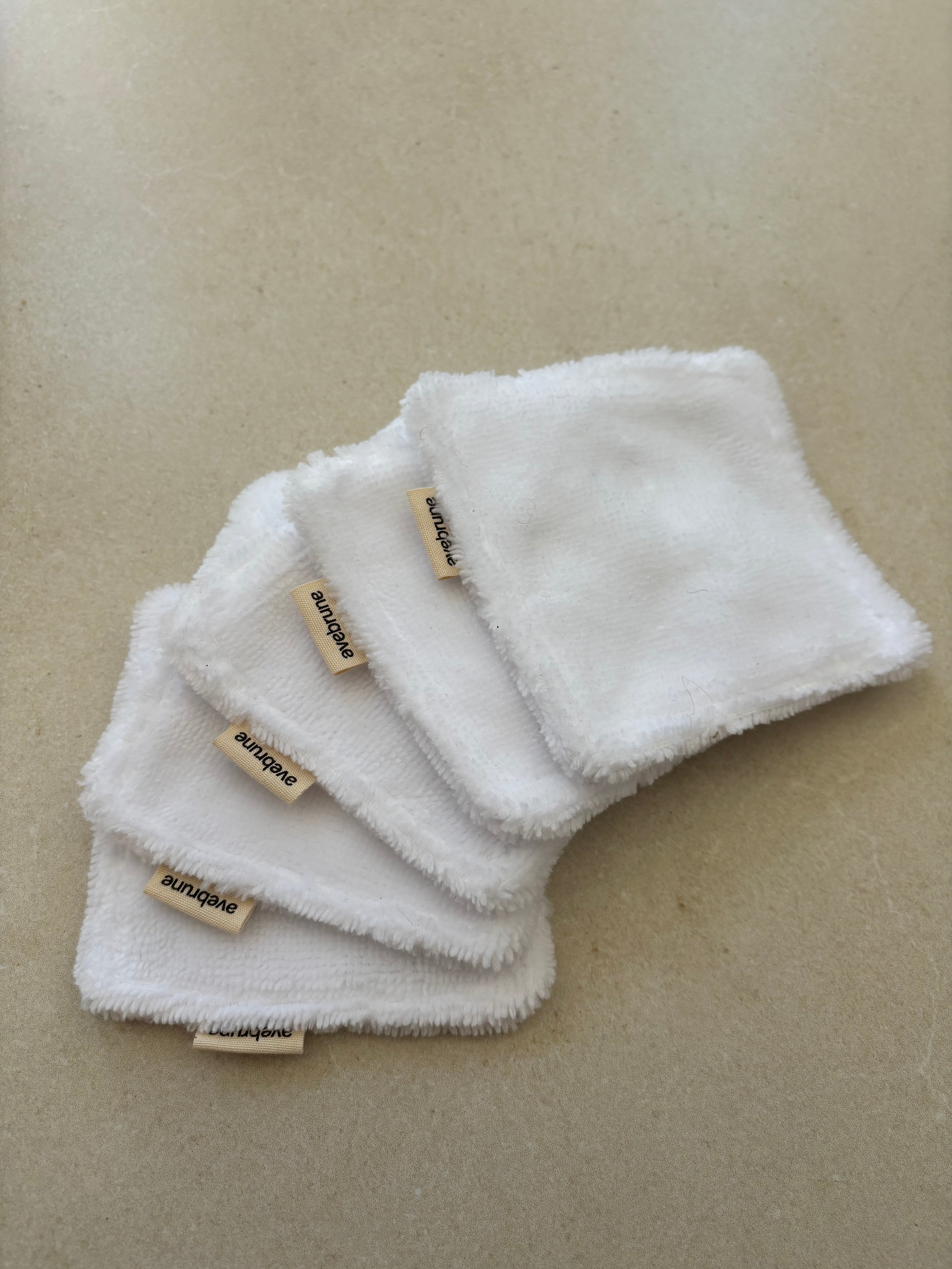 Lot de cotons lavables 100% ÉPONGE BAMBOU