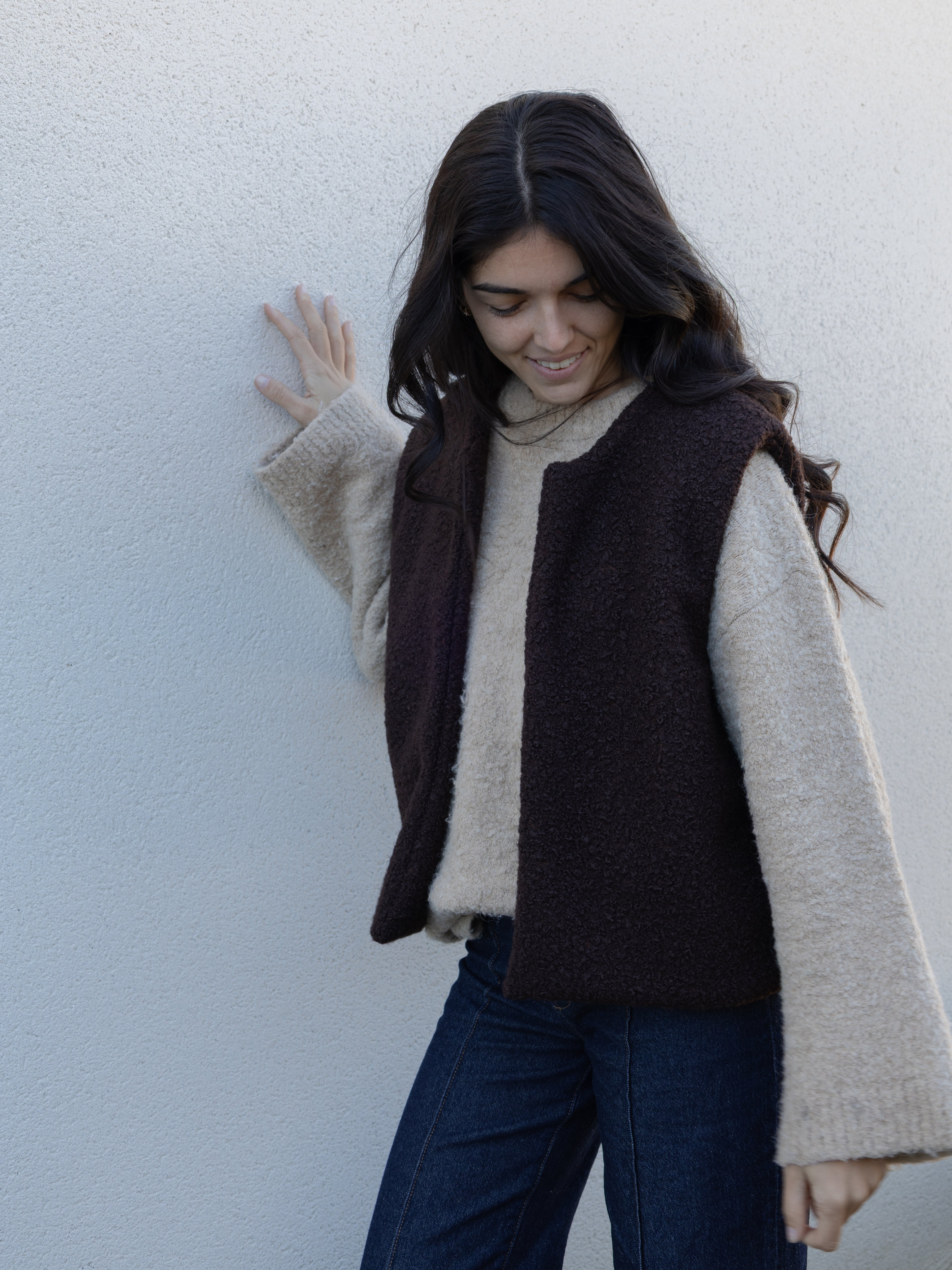 Gilet COCOON chocolat