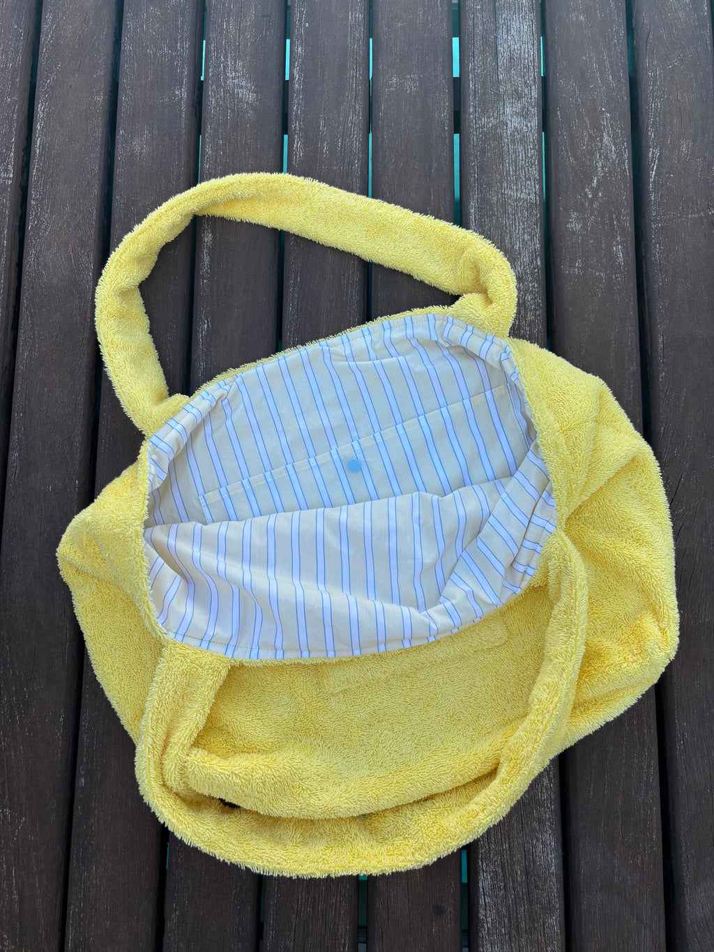 Cabas Éponge JAUNE