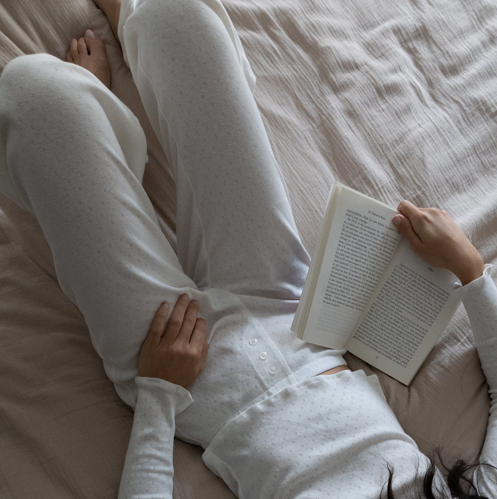 Pantalon ALBA blanc