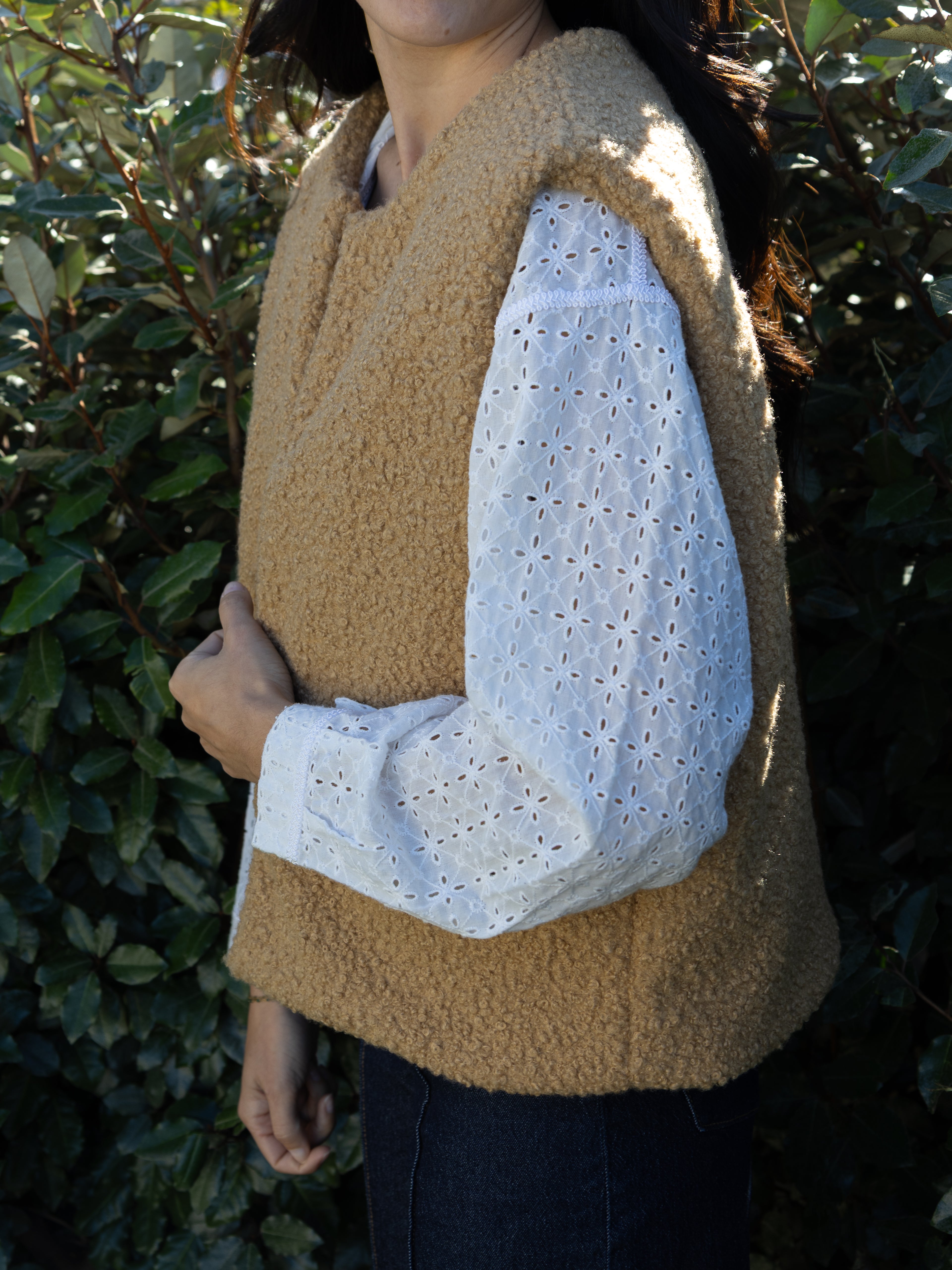 Gilet COCOON caramel