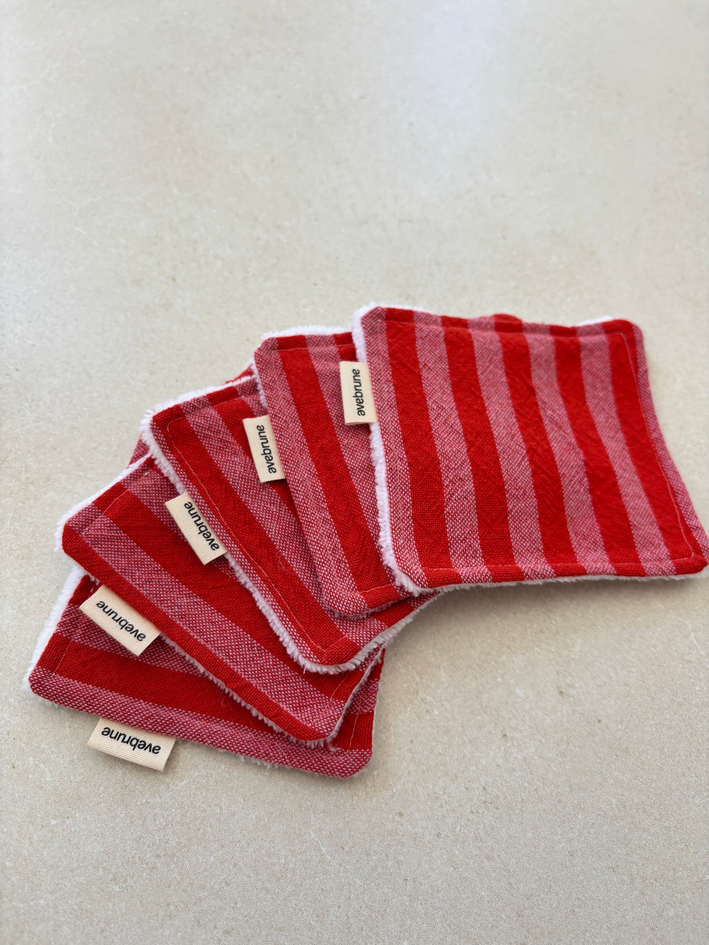 Lot de coton lavables GRENADINE