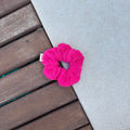 Chouchou éponge ROSE FUSHIA