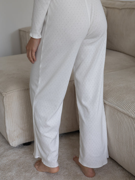 Pantalon ALBA blanc