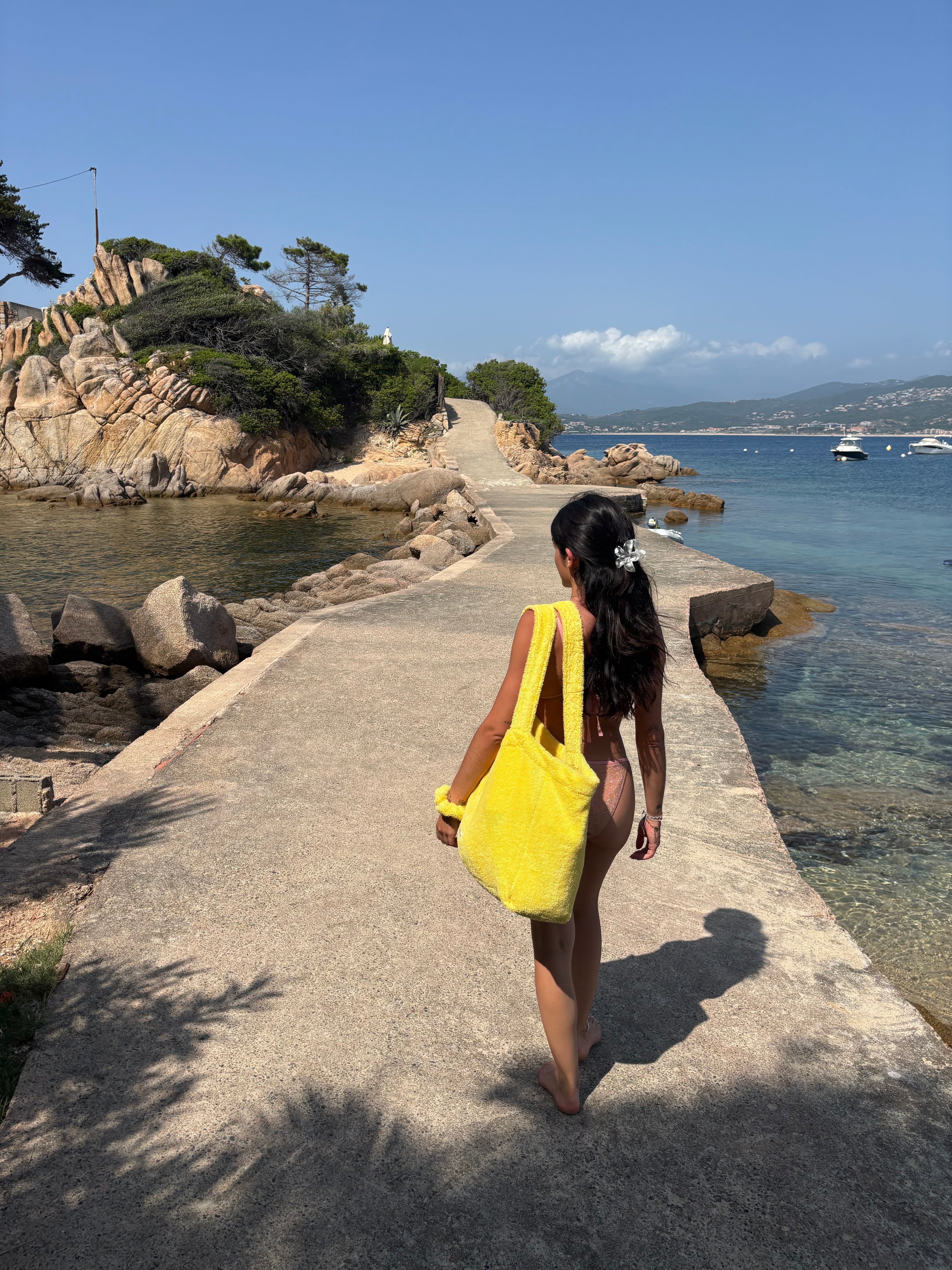 Cabas Éponge JAUNE