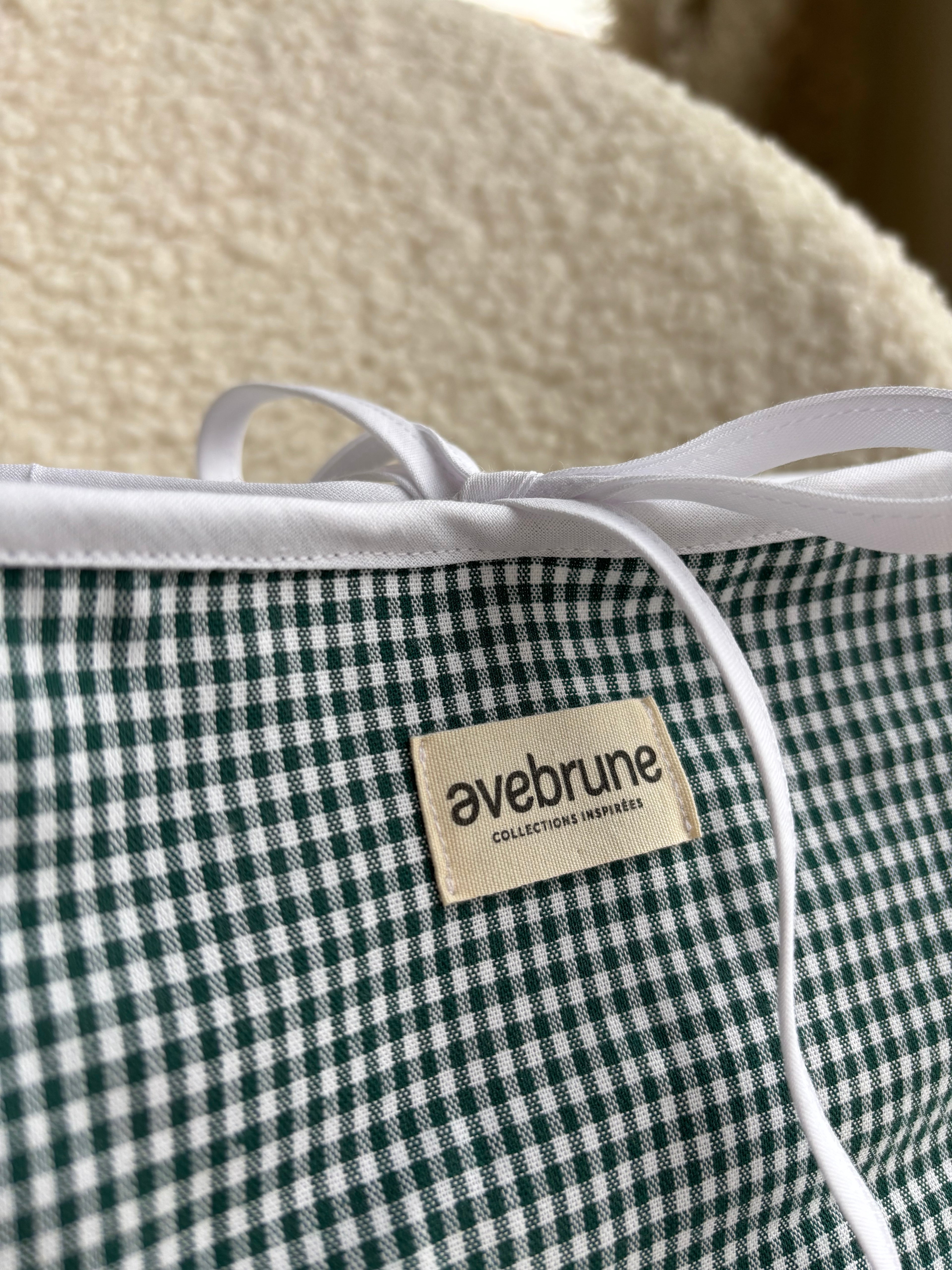 Trousse à nouer VICHY VERT