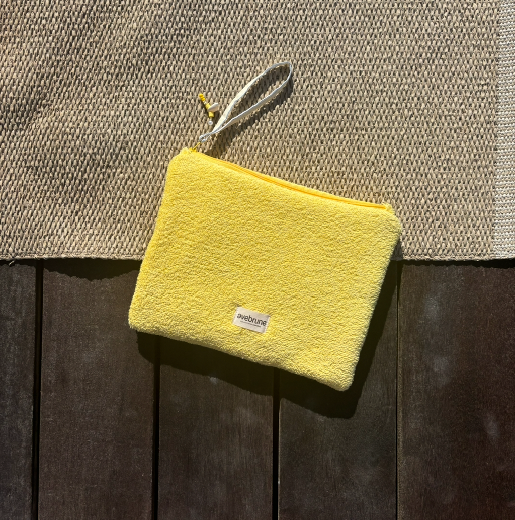 Trousse Éponge JAUNE