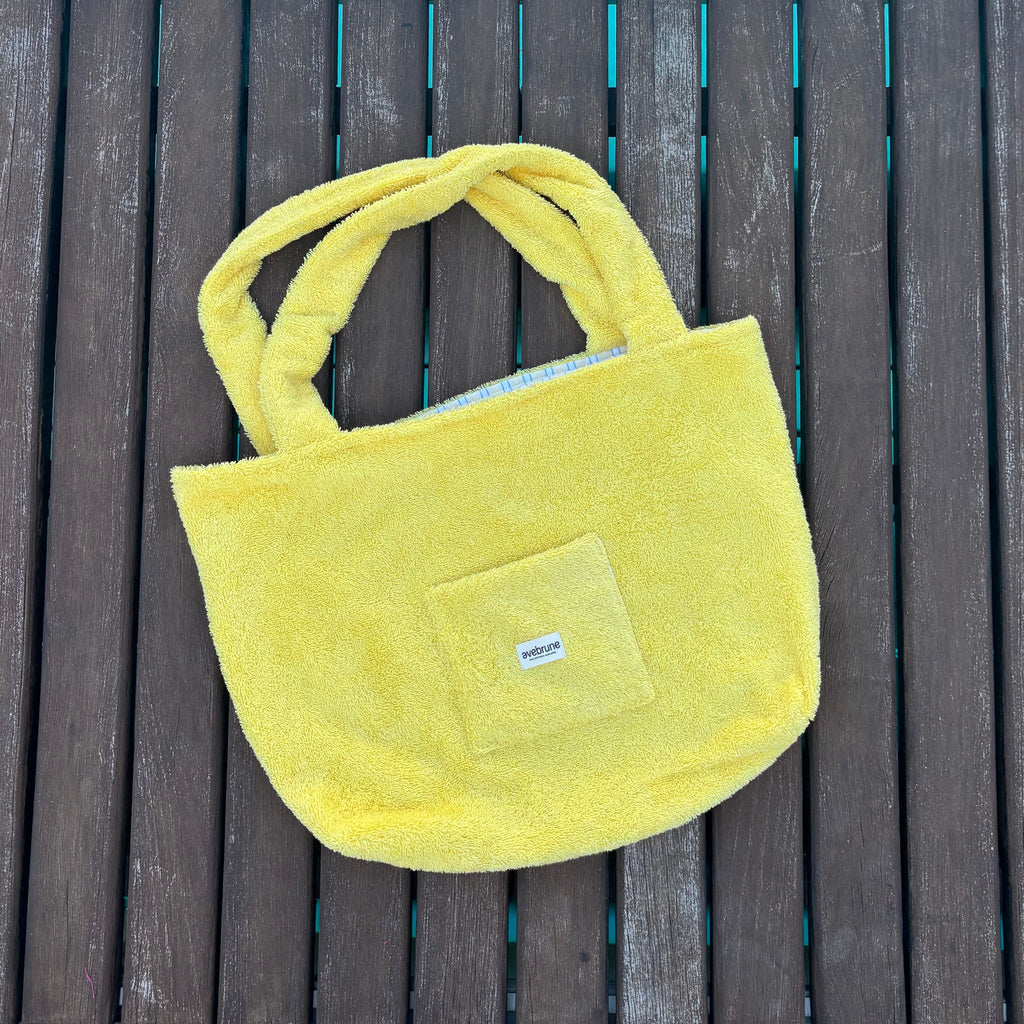 Cabas Éponge JAUNE