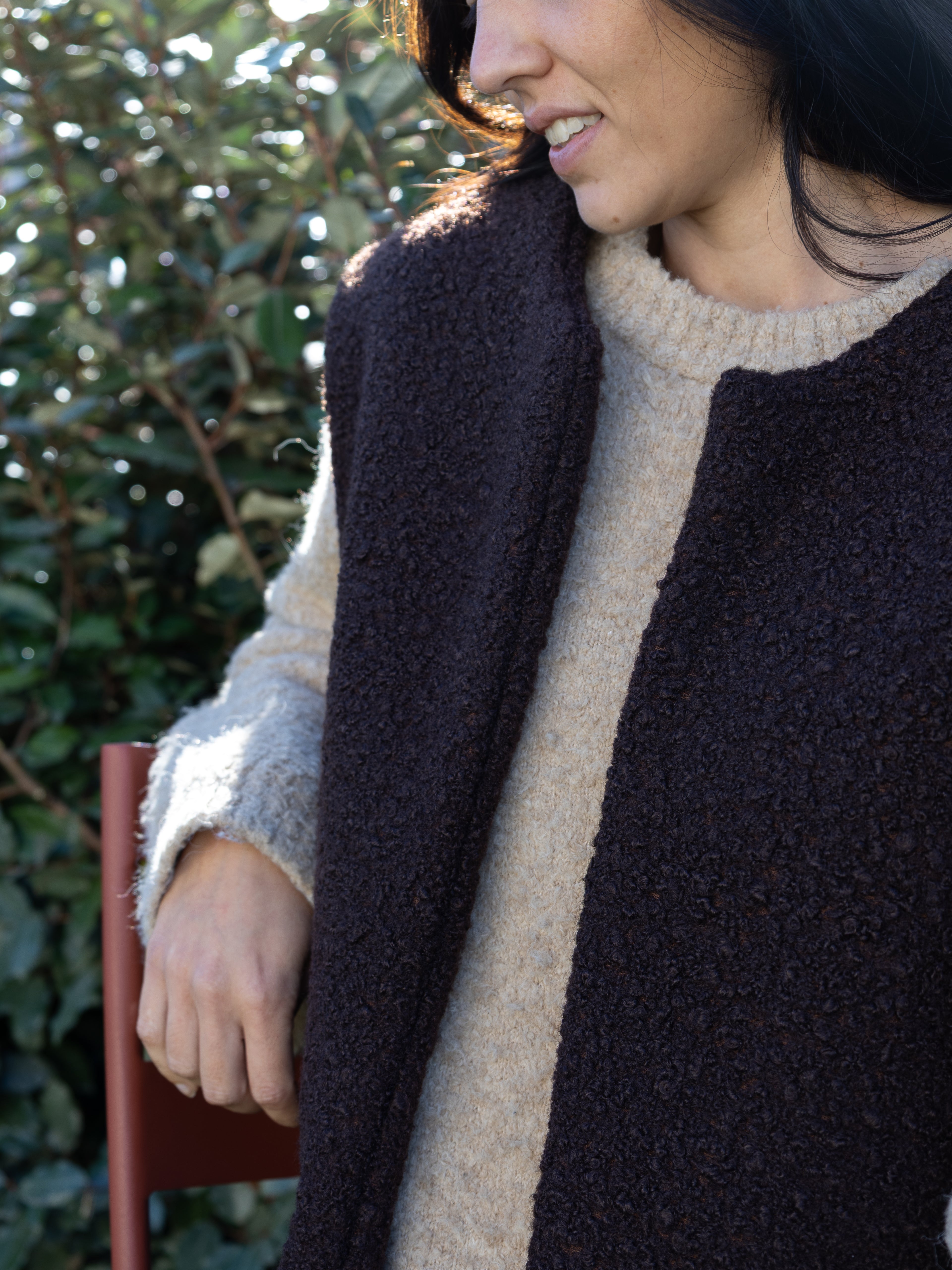 Gilet COCOON chocolat